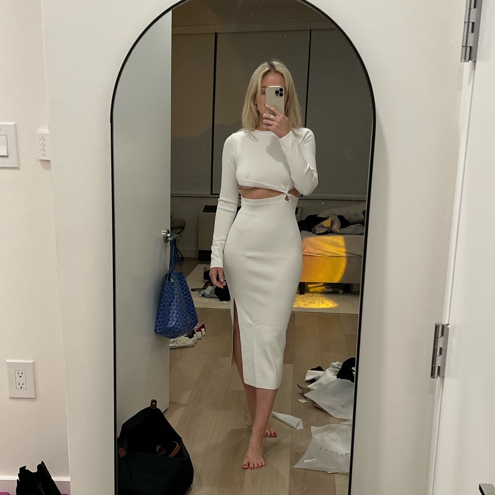Meshki White Dress